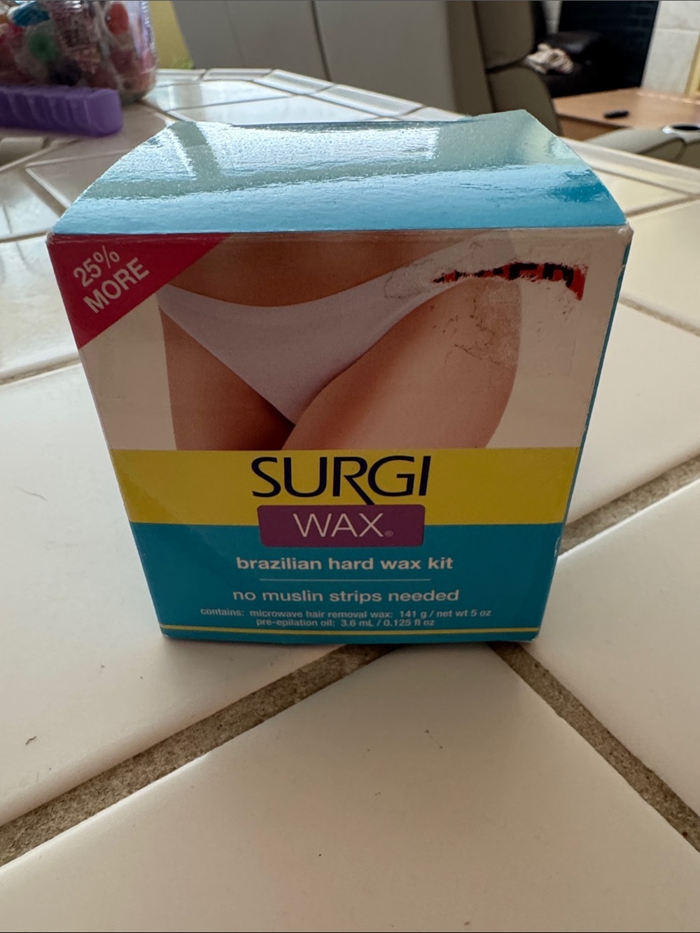 Surgi Wax Brazilian Hard Wax Kit